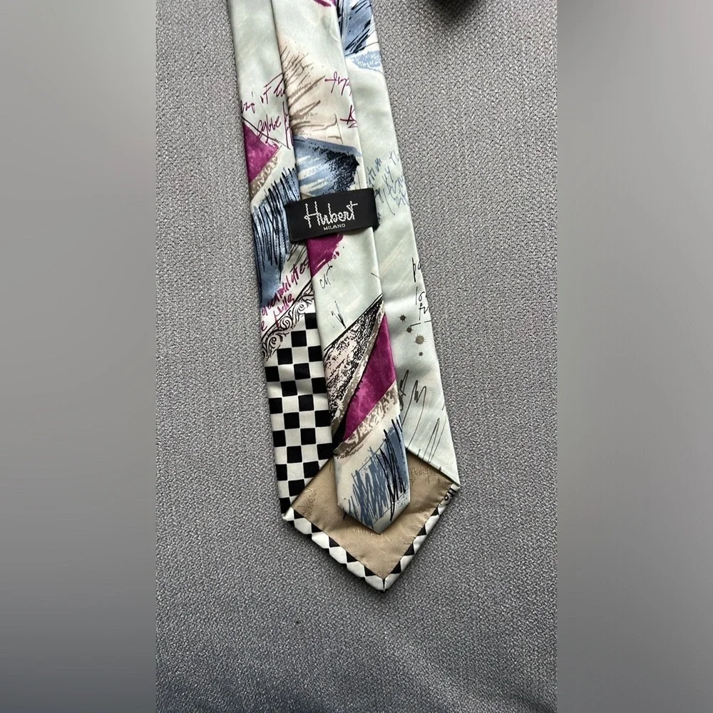 Hubert Milano Tie 100% Silk